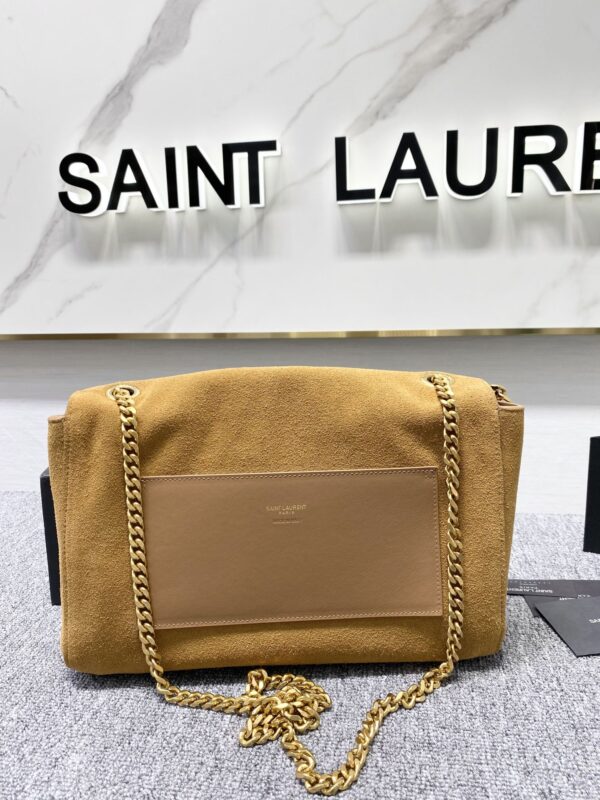YSL Yves Saint Laurent Chain Handbag - Brown - Image 5
