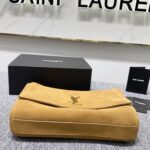 YSL Yves Saint Laurent Chain Handbag - Brown - Image 3