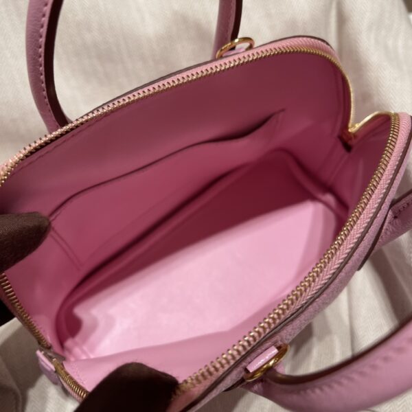 Hermes Mini Bolide Cute Little Shell Bag - Mauve Sylevstre - Image 2