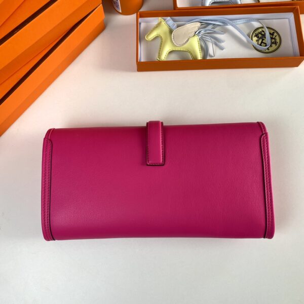 Hermes Jige Elan Clutch – Pink - Image 4
