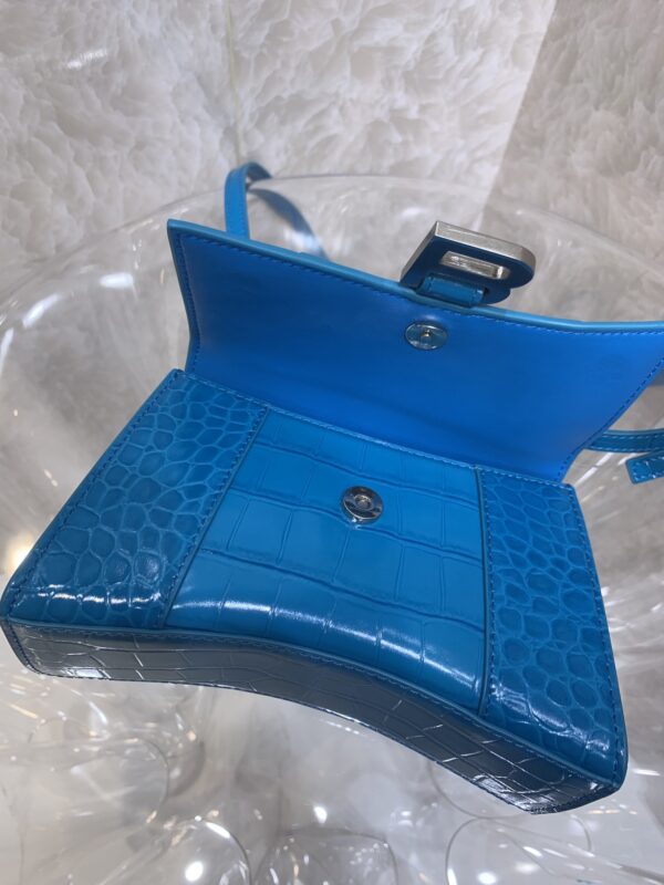 Balenciaga Heavyweight Hourglass Large Bag - Blue - Image 5