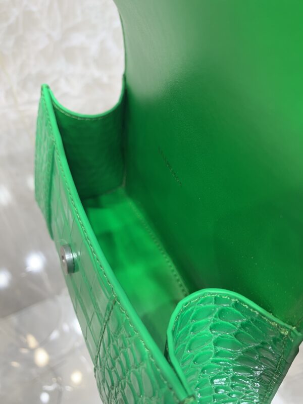 Balenciaga Heavyweight Hourglass Small Bag -  Green - Image 2