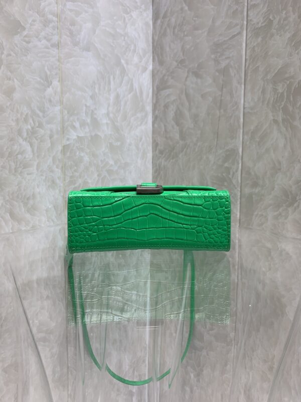 Balenciaga Heavyweight Hourglass Small Bag -  Green - Image 4