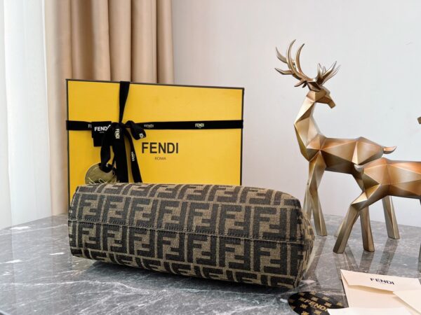 Fendi First Small Handbag - Black - Image 5