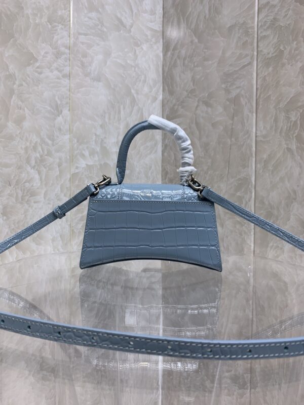 Balenciaga Heavyweight Hourglass Small Bag - Light Blue - Image 5