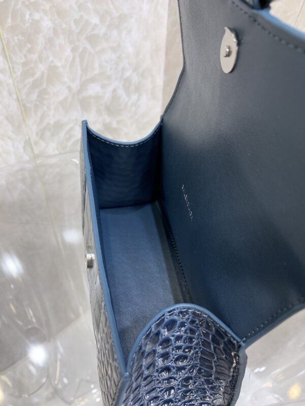 Balenciaga Heavyweight Hourglass Large Bag - Dark Blue - Image 5