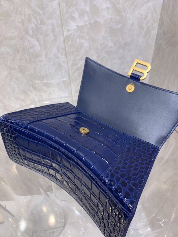 Balenciaga Heavyweight Hourglass Large Bag - Blue - Image 3