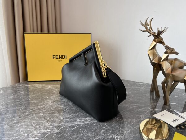 Fendi First Small  Handbag – Black - Image 2