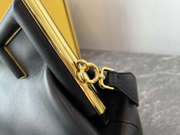 Fendi First Small  Handbag – Black - Image 3