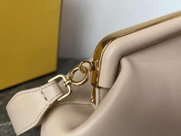Fendi First Small Handbag - Beige - Image 3