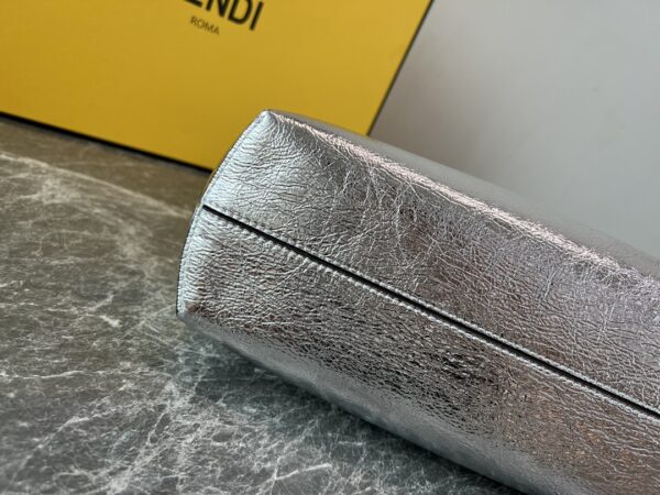 Fendi First Small Handbag - Silver - Image 5