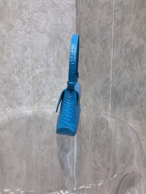 Balenciaga XX Bag Flap Small Armpit Bag - Blue - Image 5