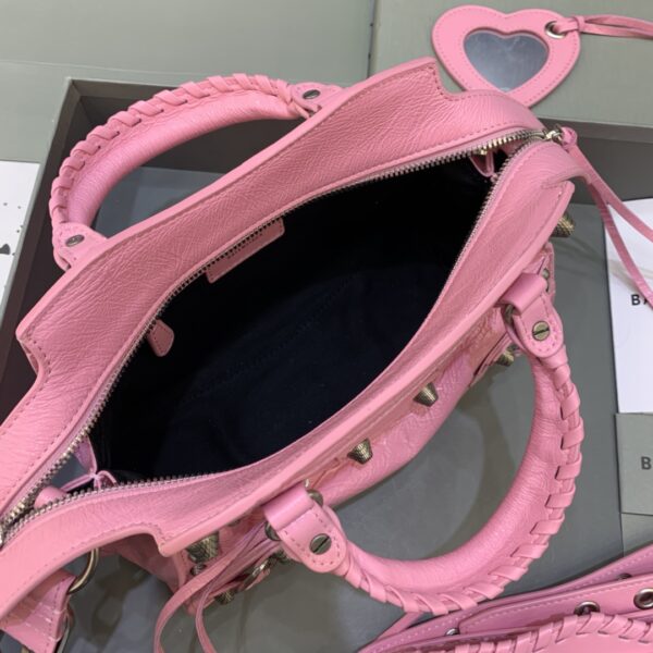 Balenciaga Neo Cagole Motorcycle Bag - Pink - Image 2