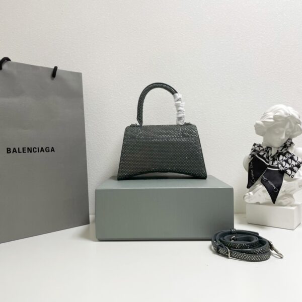 Balenciaga Diamond Hourglass Bag - Gray - Image 4