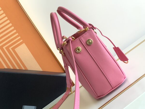 Prada Galleria Mini Killer Handbag - Pink - Image 5