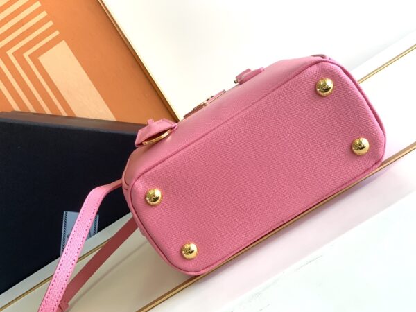 Prada Galleria Mini Killer Handbag - Pink - Image 3