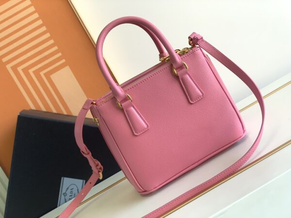Prada Galleria Mini Killer Handbag - Pink - Image 4