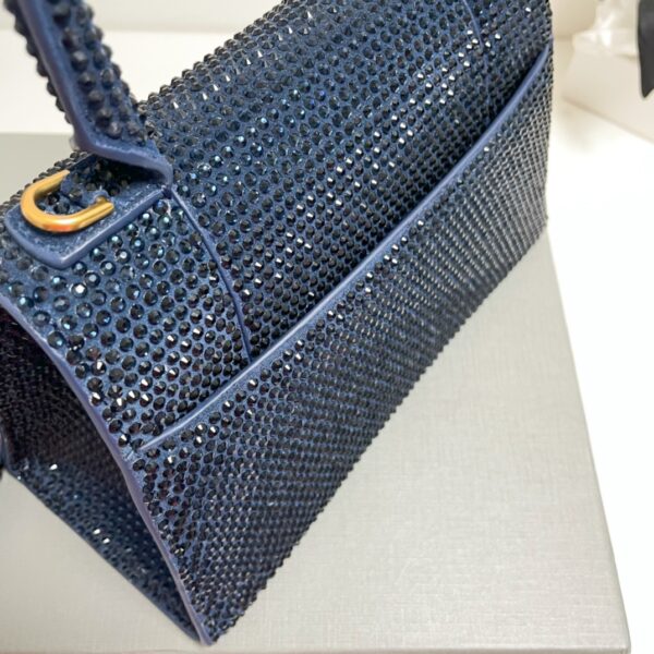 Balenciaga Diamond Hourglass Bag - Dark Blue - Image 3