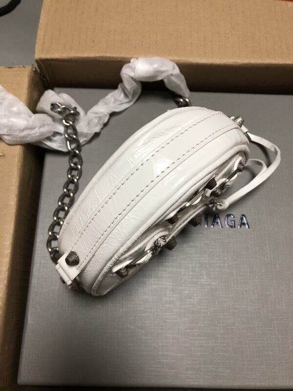 Balenciaga New Le Cagole Heart Bag - White - Image 2