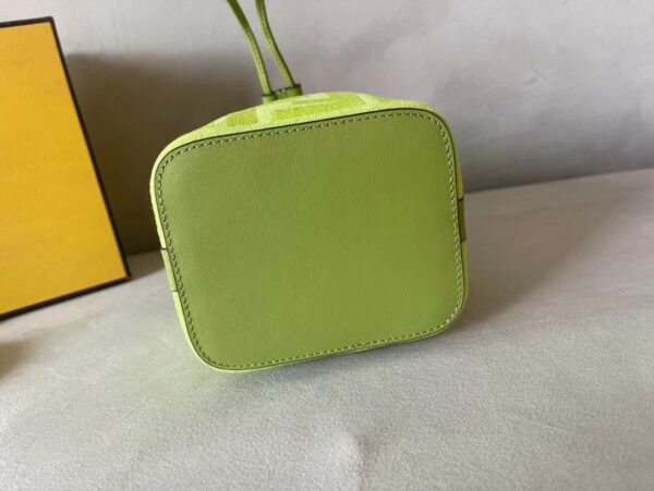 Fendi Mon Tresor Small Bucket Bag - Green - Image 4