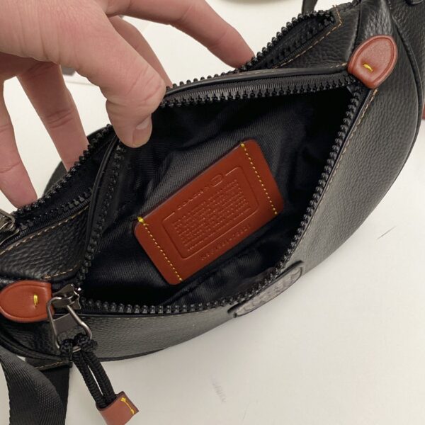 Coach Rivington Men's Waist Bag - Black - Image 2