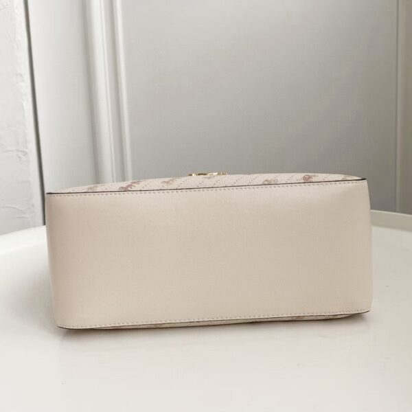 Coach Bags Coach Tote With Horse And Carriage Dot Print Purse - White - Image 3