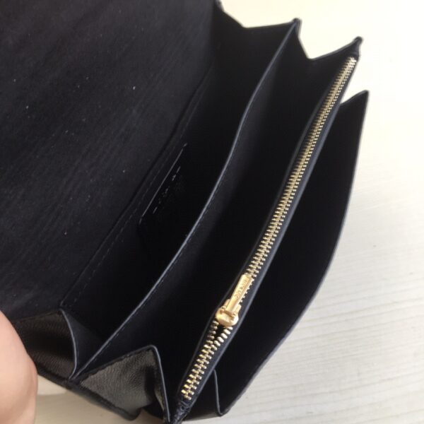 Coach Klare Rivet Clamshell Accordion Bag - Black - Image 2