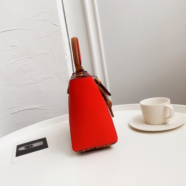 Coach Courier Carryall Catfish Bag - Red - Image 5