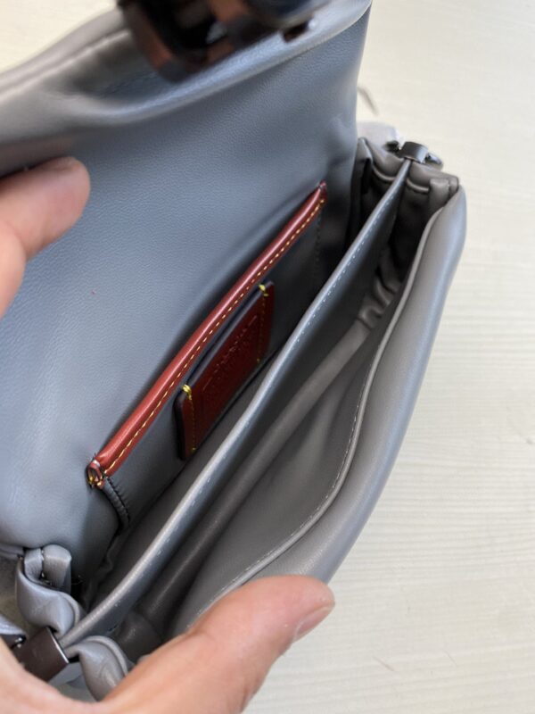 Coach Mini Pillow Fat Dionysian Cross-body Bag - Gray - Image 2