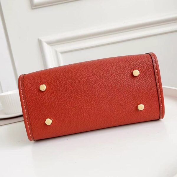 Coach Dempsey Horizontal Strawberry Small Tote Shopping Bag - Red - Image 3