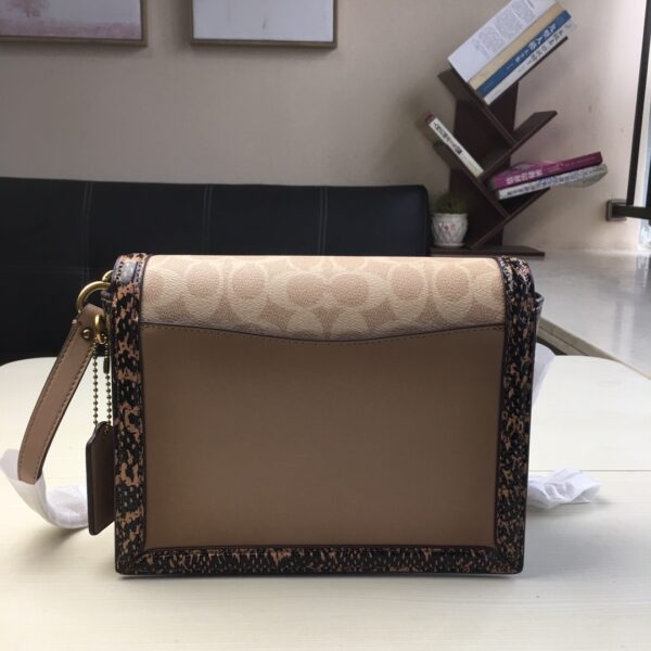 Coach Hutton Small Square Bag - Cream - Image 5