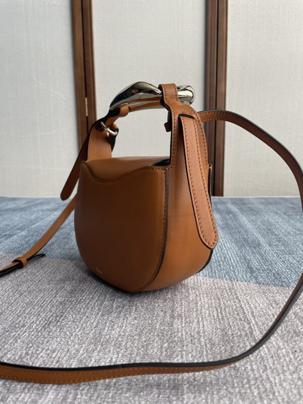 Chloe Kiss Series Handbag - Brown - Image 5
