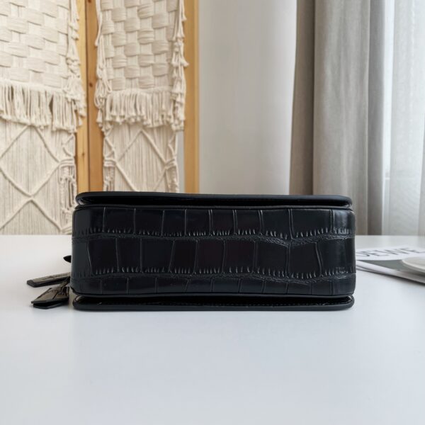 Coach Crocodile-embossed Leather High-profile Studio Bag - Black - Image 2