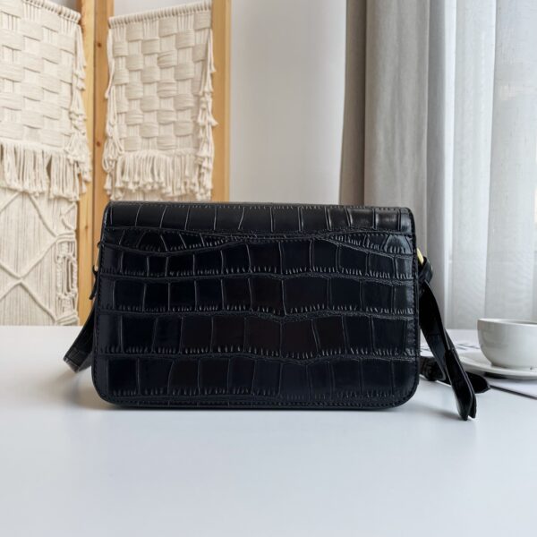 Coach Crocodile-embossed Leather High-profile Studio Bag - Black - Image 4