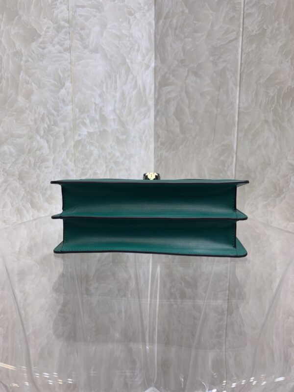 Bulgari Snake Head Large HandBag - Green - Image 4