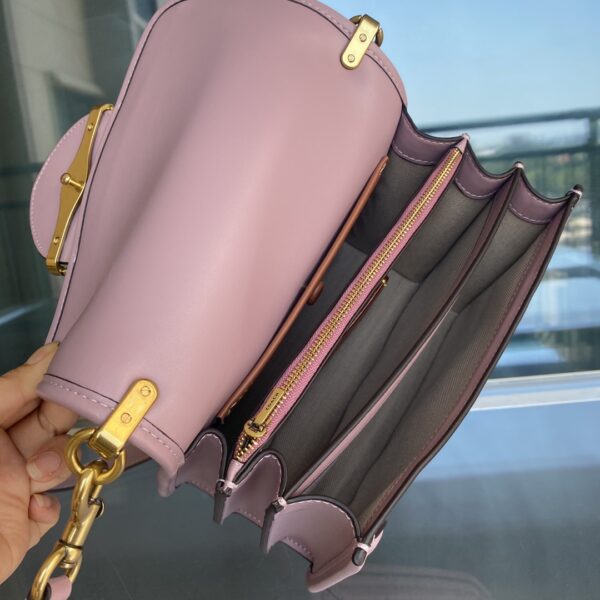 Coach Hero Large Shoulder Bag - Purple - Image 2