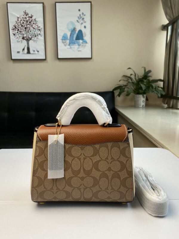 Coach Klare Flip Small Square Bag - Brown - Image 5