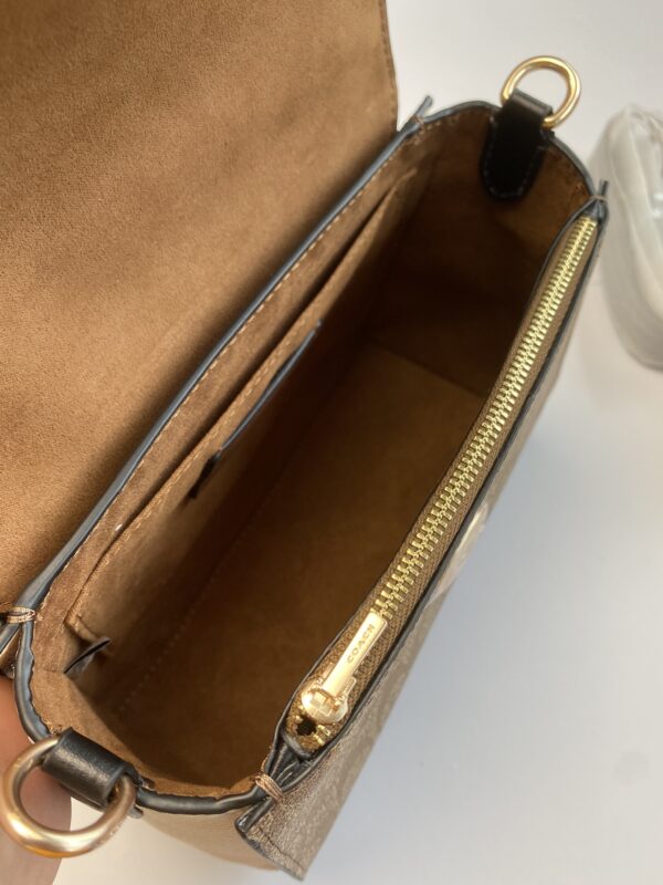 Coach Klare Flip Small Square Bag - Brown - Image 2