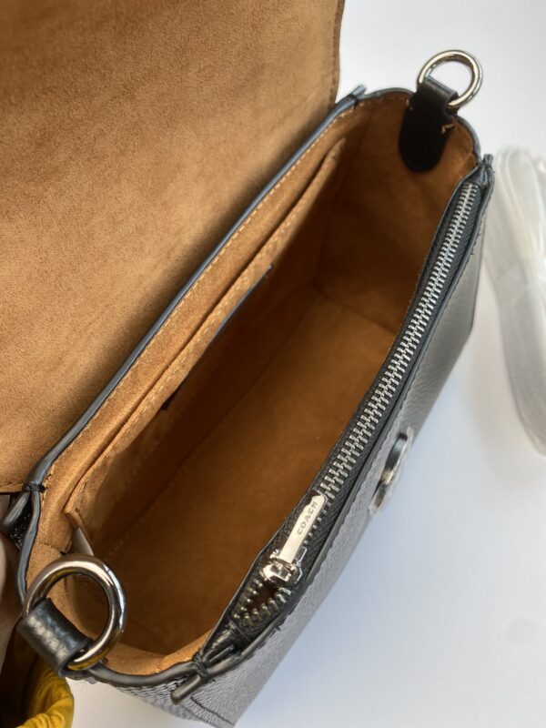 Coach Klare Flip Small Square Bag - Black - Image 2