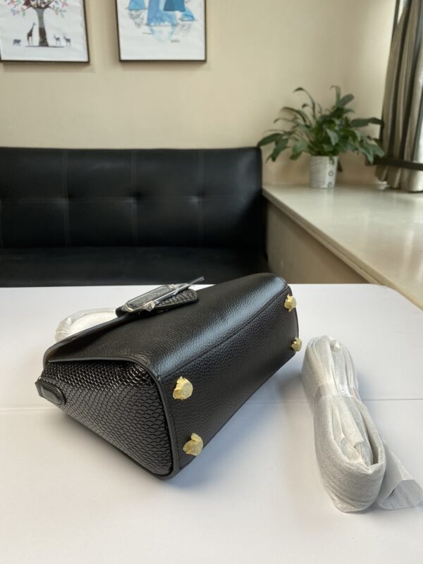 Coach Klare Flip Small Square Bag - Black - Image 4