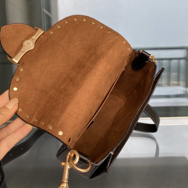 Coach Ole Women’s Classic Logo Canvas Kleo Shoulder Bag - Brown - Image 2