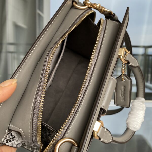 Coach Grace Carryall Square Bag - Gray - Image 2