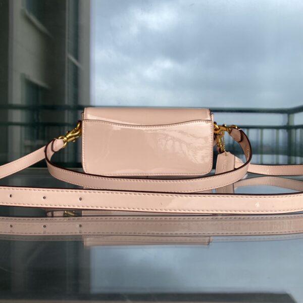 Coach Studio Baguette Crossbody Bag - Pink - Image 5