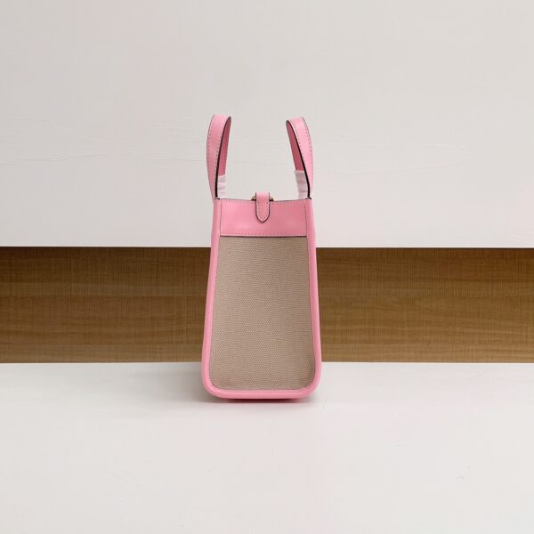 Coach Canvas Field Tote Bag - Pink - Image 4