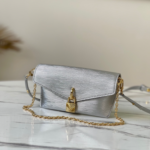 Louis Vuitton Epi Padlock On Strap Handbag - Gray