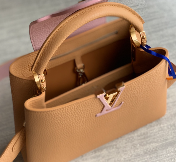 Louis Vuitton Taurillon Leather Capucines BB Medium Bag -  Brown - Image 2
