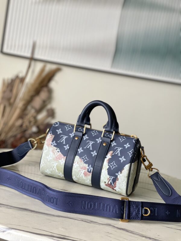 Louis Vuitton Acc KEEPALL BANDOULIÈRE 25 Handbag - Blue - Image 4