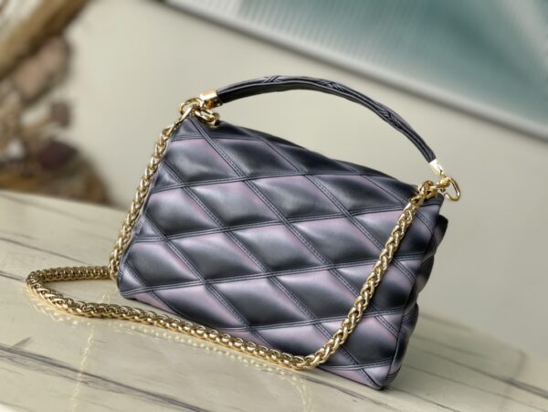 Louis Vuitton G0-14 Medium Handbag – Black Gradient - Image 4